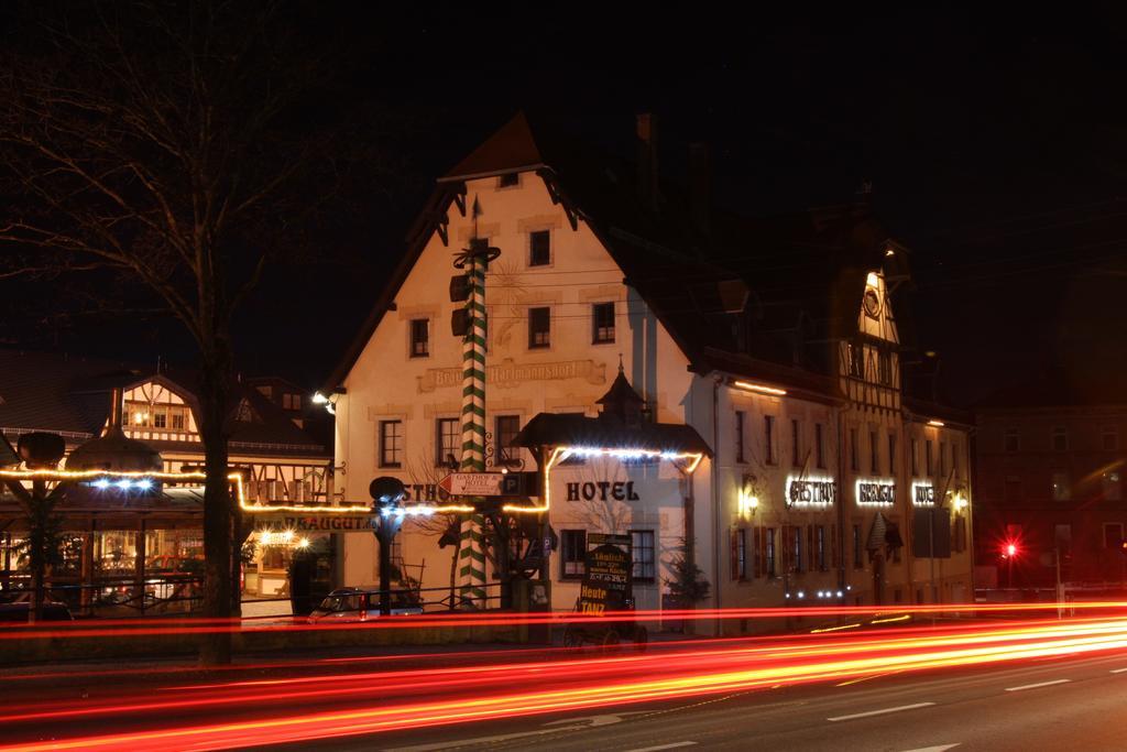 ホテル Braugut Hartmannsdorf Hartmannsdorf bei Chemnitz エクステリア 写真